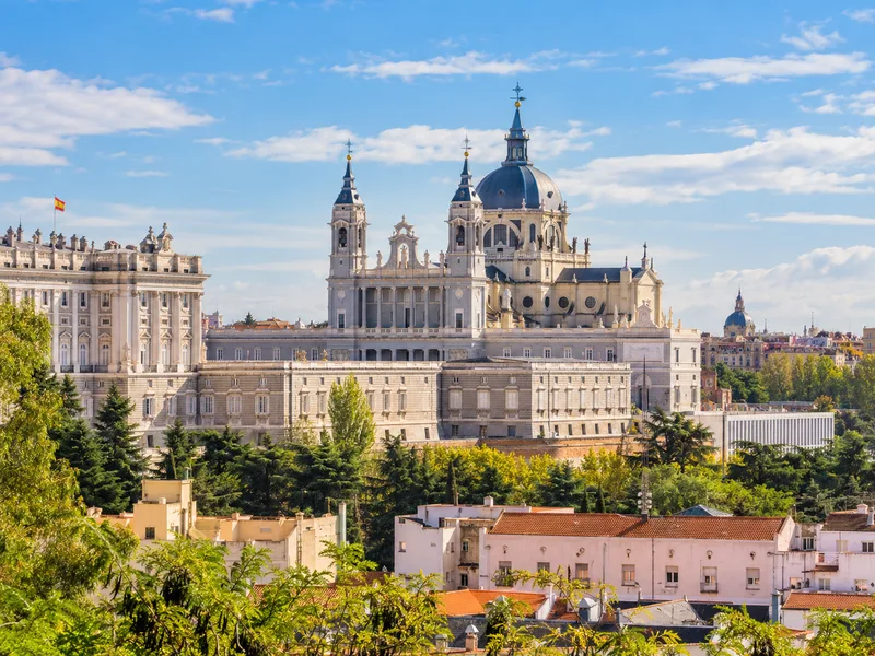 Illustrative Madrid cityscape; not company premises