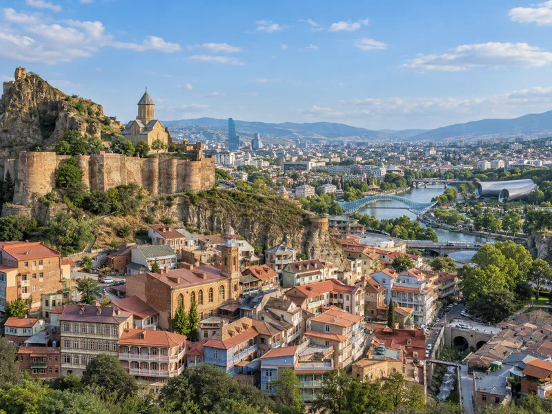Illustrative Tbilisi cityscape; not company premises